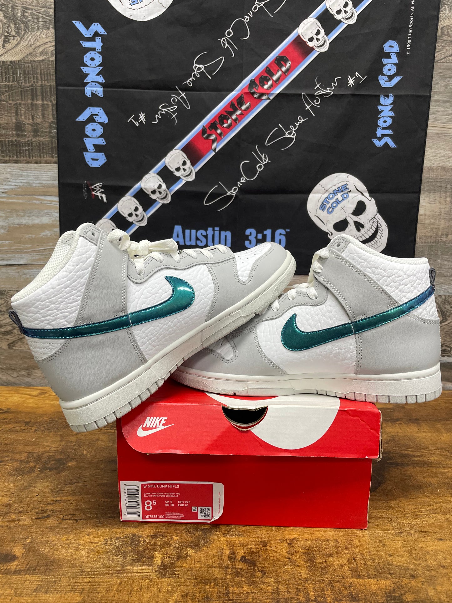 8.5W-Nike Dunk High FLS