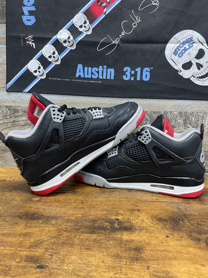 8.5-Air Jordan 4 Bred Reimagined