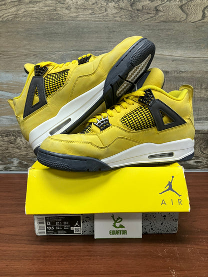 Jordan 4 Retro Lightning Size 12 *STEAL OF THE DAY*