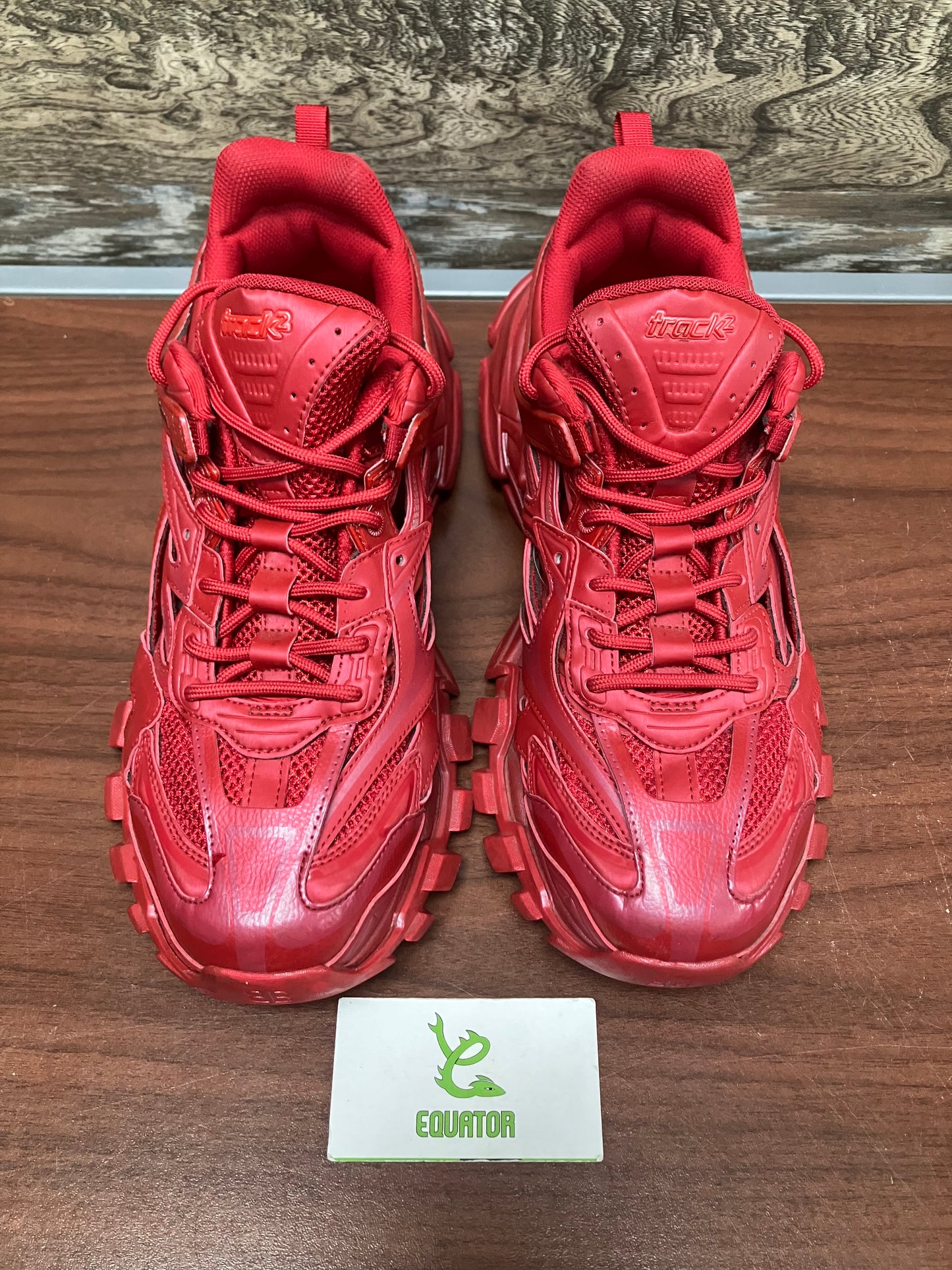 Balenciaga Red Runners Size 12