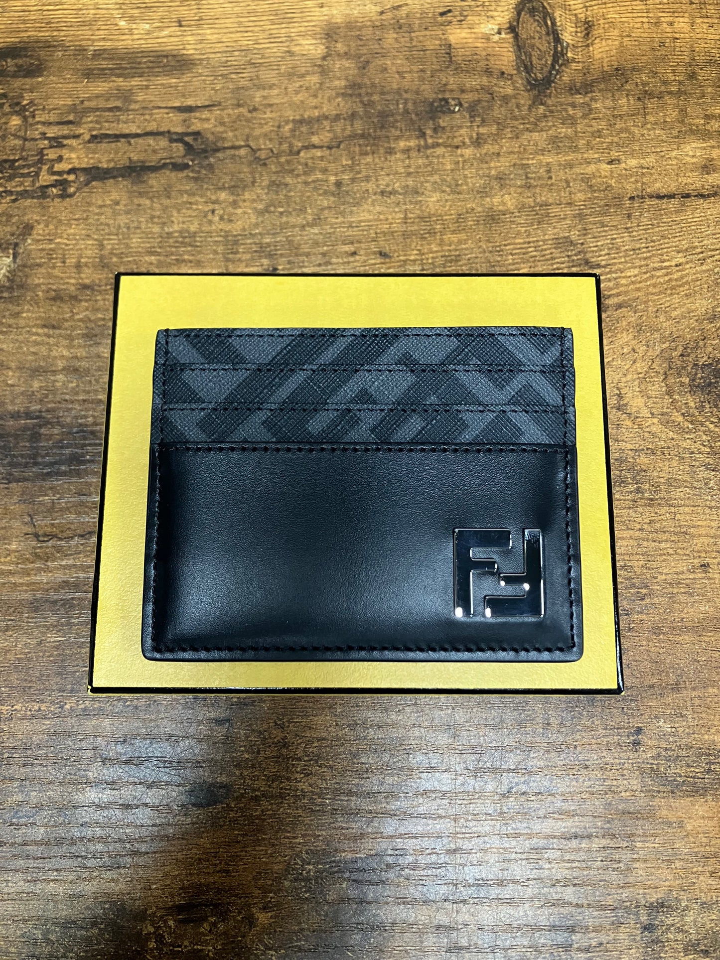 Fendi FF Squared Card Holder