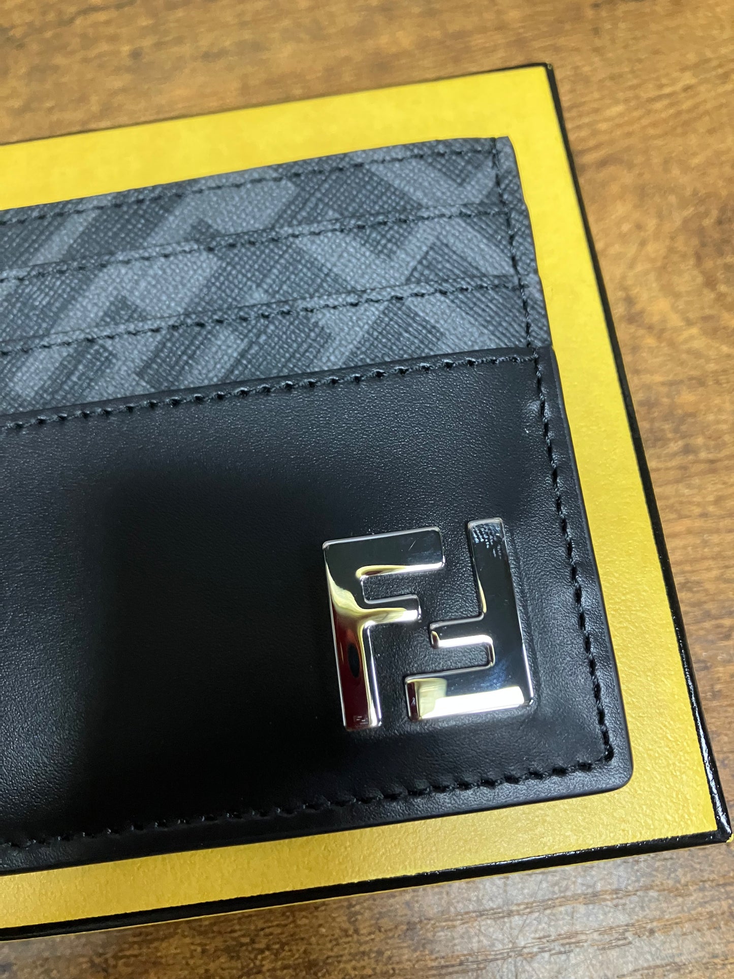Fendi FF Squared Card Holder
