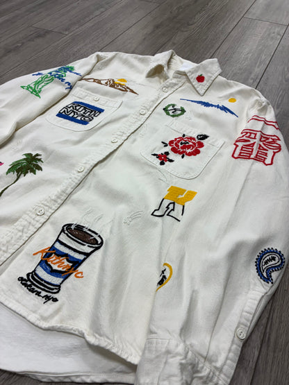 S - Kith Otakara NYC Denim Apollo Long Sleeve Shirt