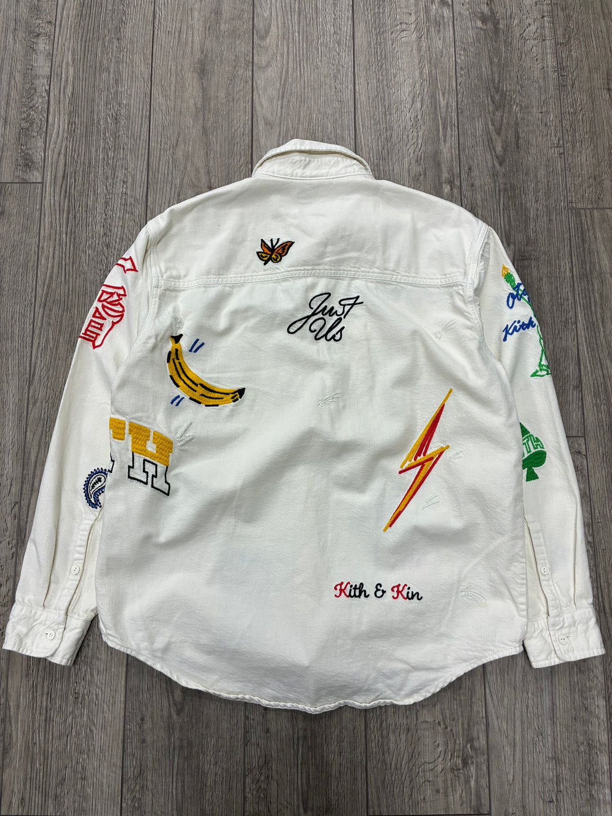 S - Kith Otakara NYC Denim Apollo Long Sleeve Shirt