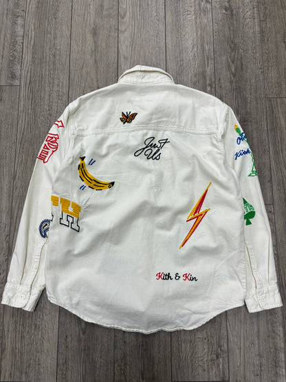 S - Kith Otakara NYC Denim Apollo Long Sleeve Shirt