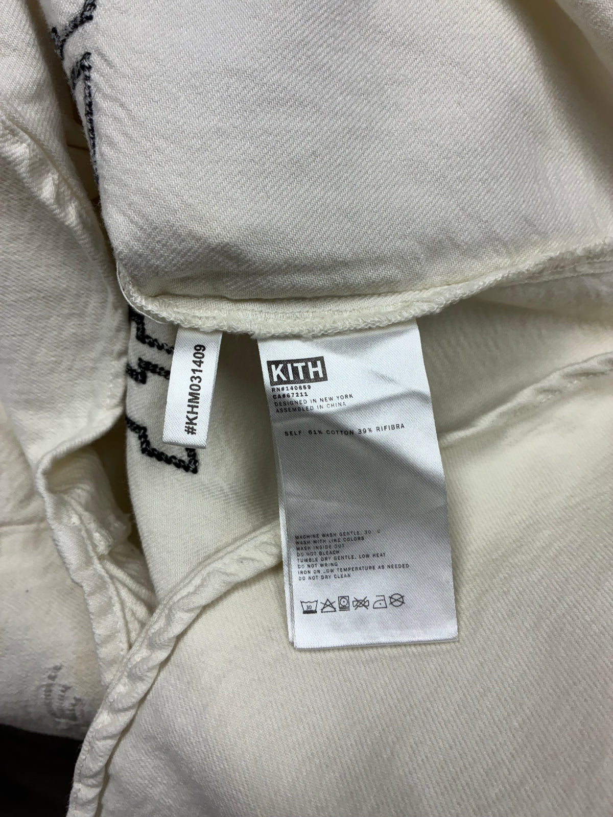 S - Kith Otakara NYC Denim Apollo Long Sleeve Shirt