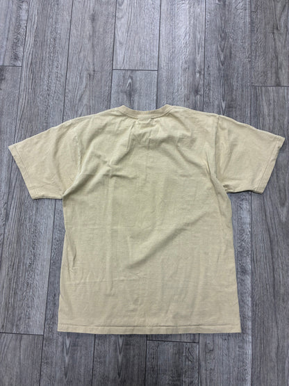 L - Bape Beige 1st Camo Ape Head T-Shirt