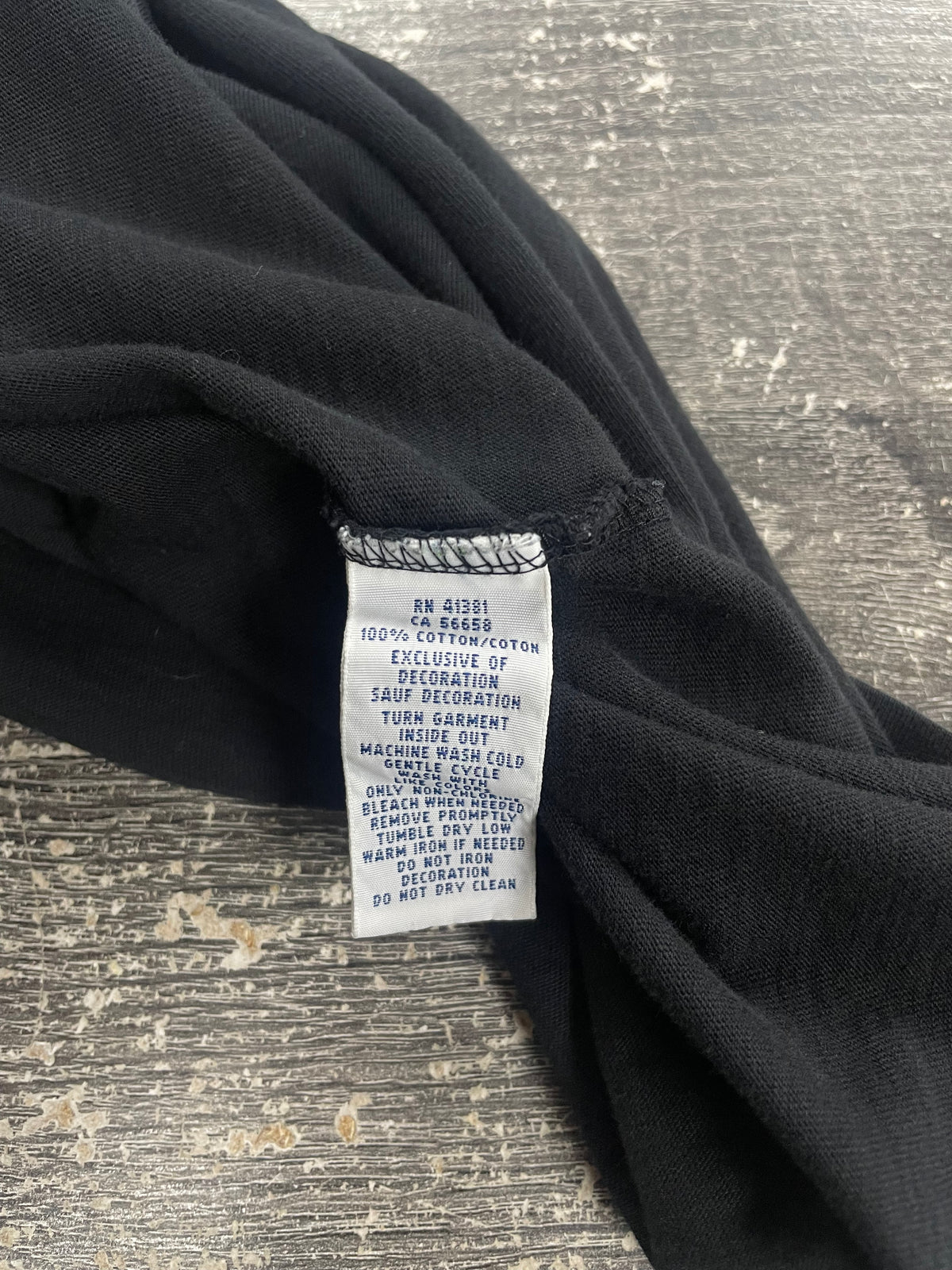 2XB - Polo Ralph Lauren Black Chain Stitch Logo T-Shirt