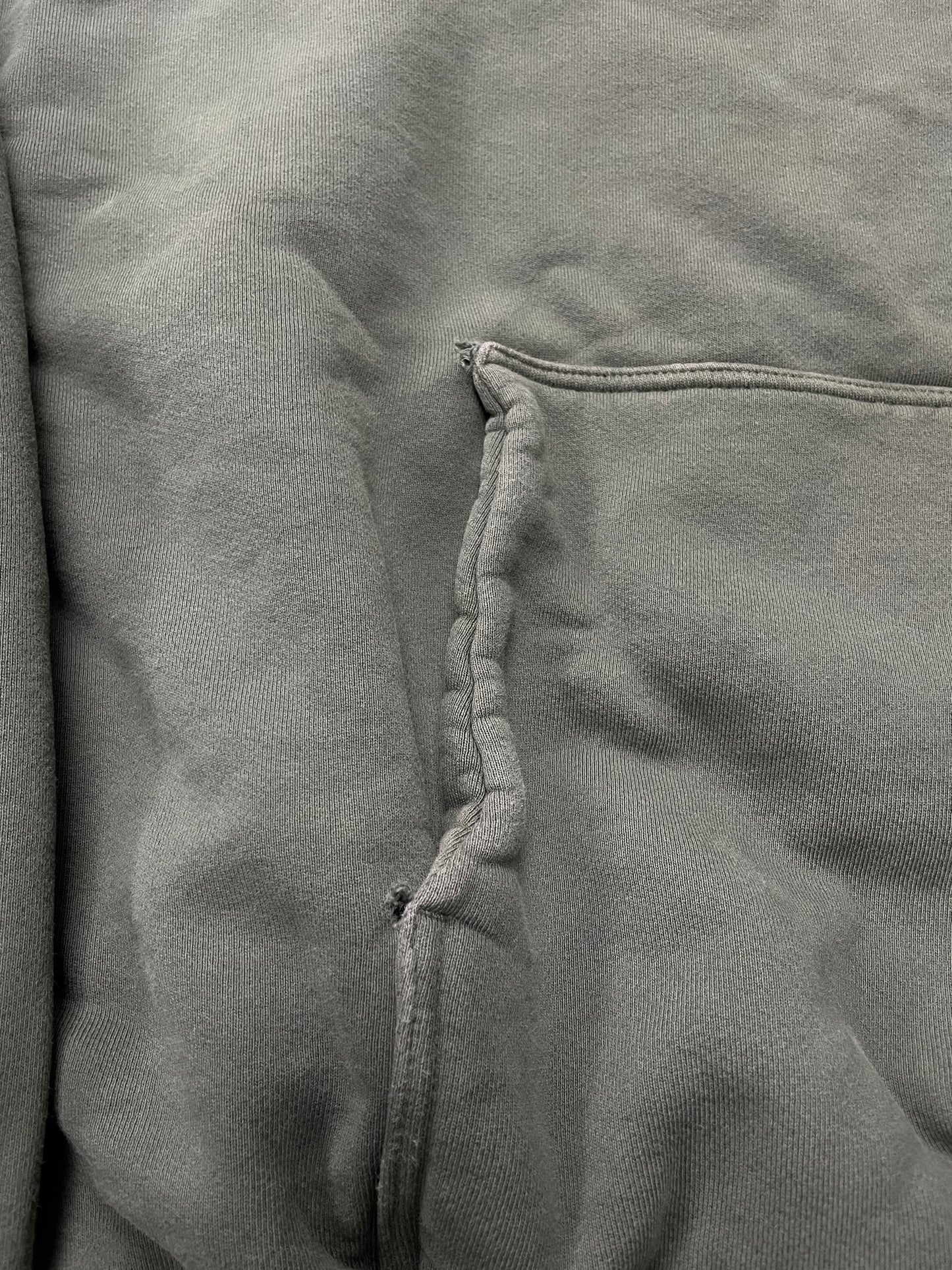 XL - Yeezy Gap Double Layered Hoodie Dark Green Sample
