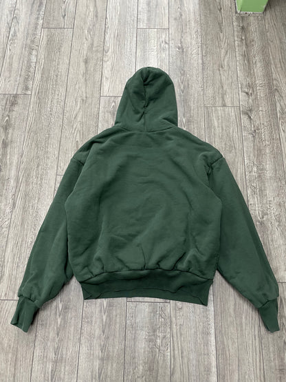 XL - Yeezy Gap Double Layered Hoodie Dark Green Sample
