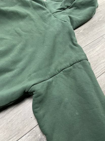 XL - Yeezy Gap Double Layered Hoodie Dark Green Sample