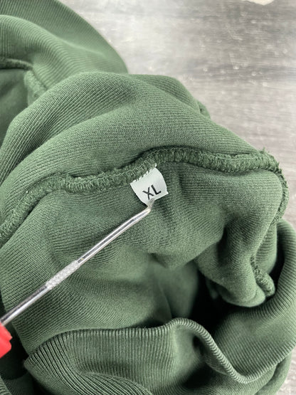 XL - Yeezy Gap Double Layered Hoodie Dark Green Sample