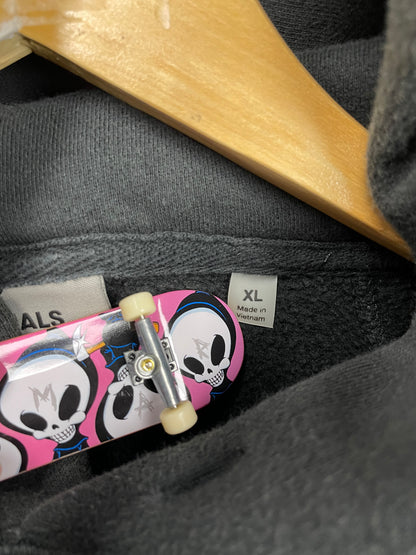 XL - Fear Of God Essentials Black Logo Pullover Hoodie
