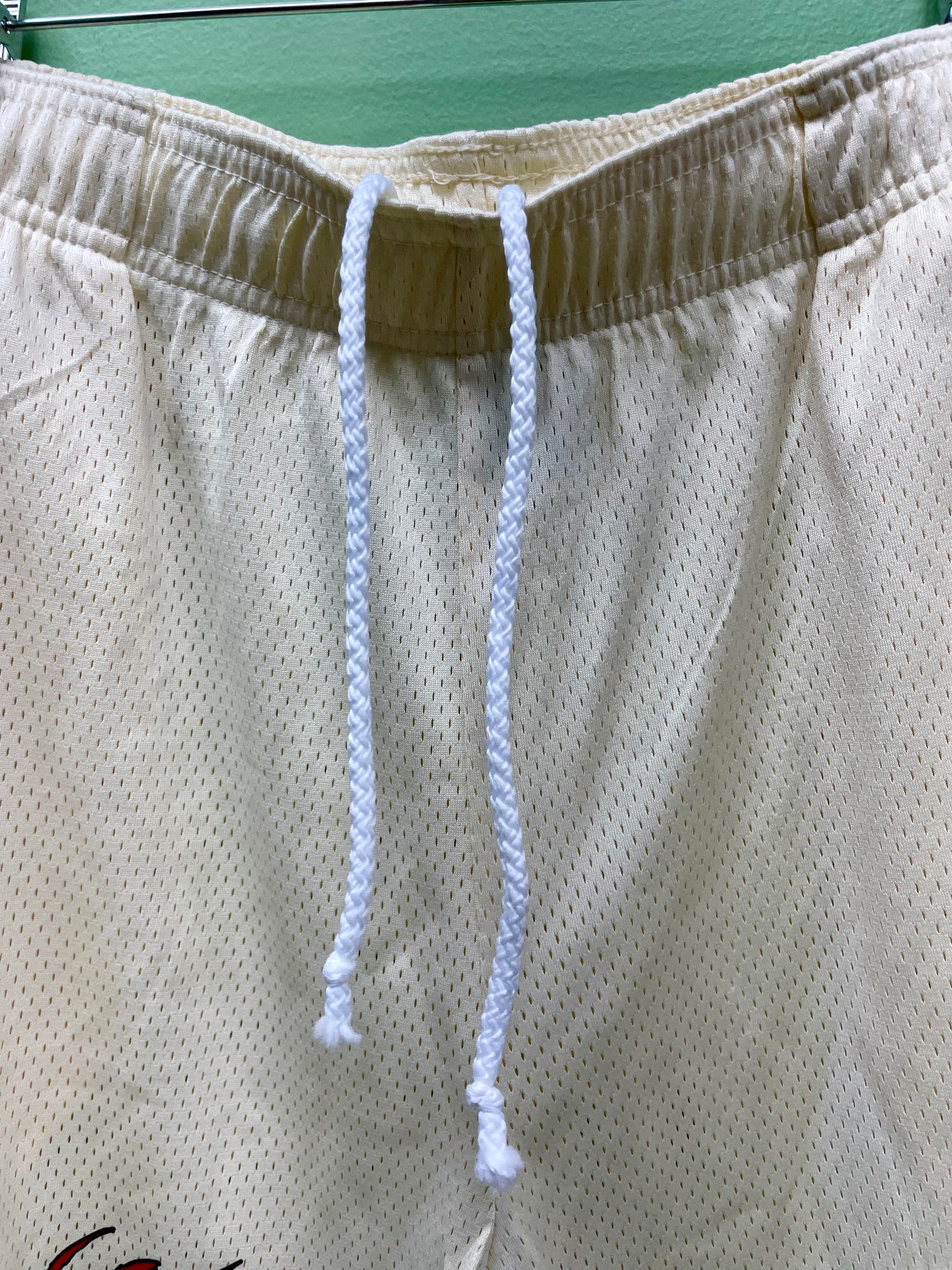 Equator mesh shorts cream