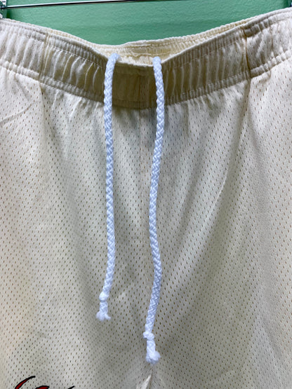 Equator mesh shorts cream